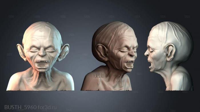 BUSTH_5960 stl model for CNC