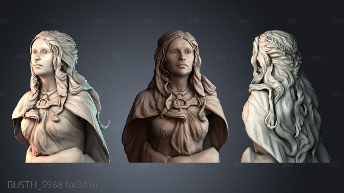 BUSTH_5968 stl model for CNC