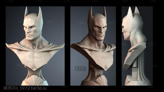 BUSTH_5972 stl model for CNC