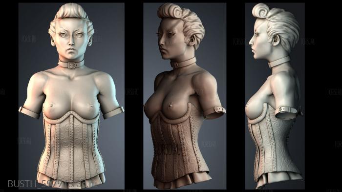 BUSTH_5979 stl model for CNC