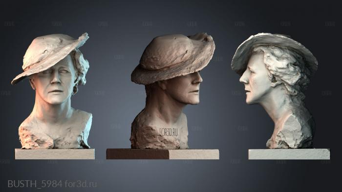 BUSTH_5984 stl model for CNC