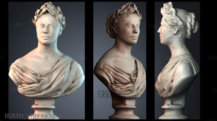 BUSTH_5989 stl model for CNC