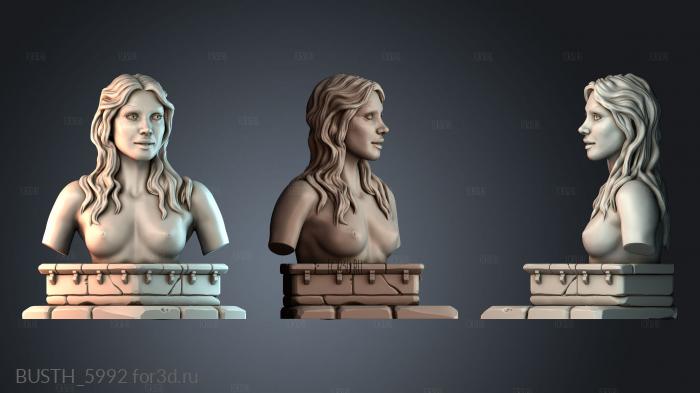 BUSTH_5992 stl model for CNC