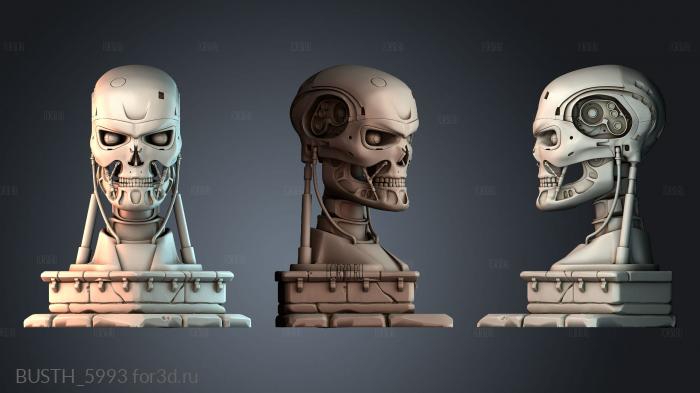 BUSTH_5993 stl model for CNC