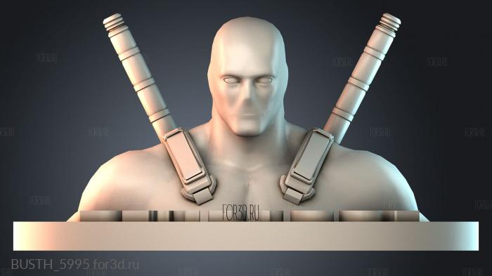 BUSTH_5995 stl model for CNC