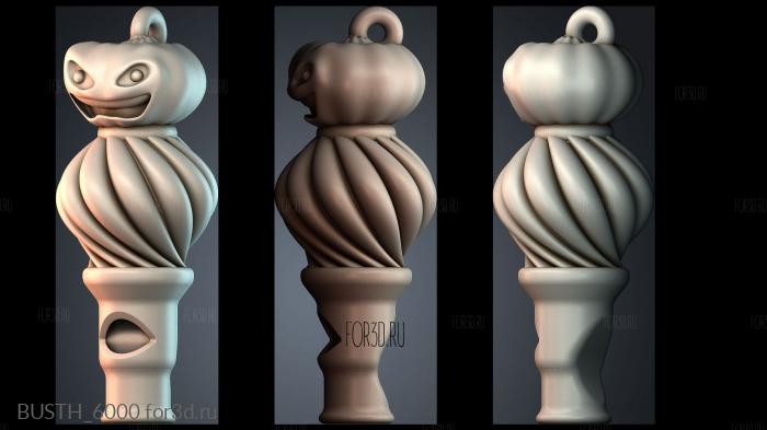 BUSTH_6000 stl model for CNC