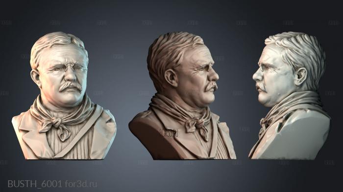 BUSTH_6001 stl model for CNC