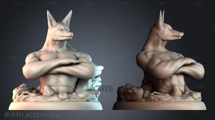 BUSTH_6012 stl model for CNC