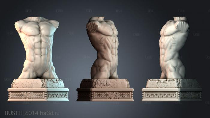 BUSTH_6014 stl model for CNC