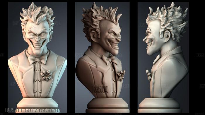 BUSTH_6017 stl model for CNC