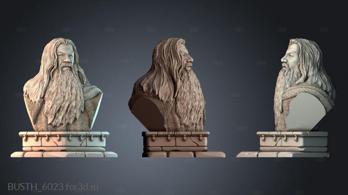 BUSTH_6023 stl model for CNC