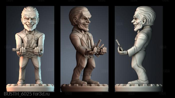 BUSTH_6025 stl model for CNC