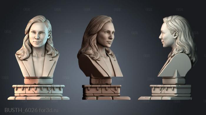 BUSTH_6026 stl model for CNC