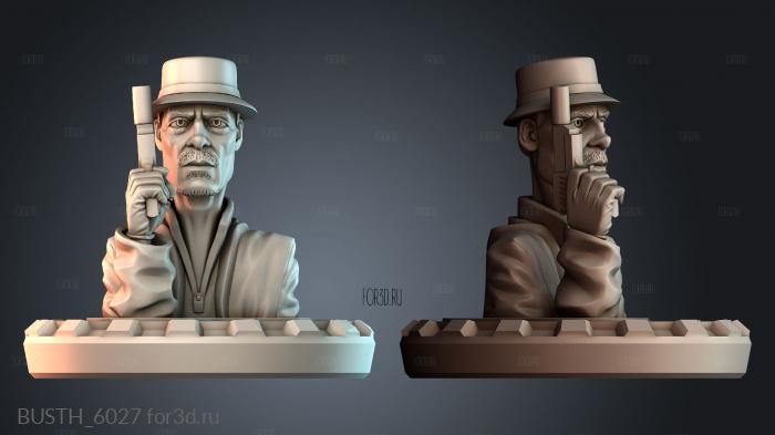 BUSTH_6027 stl model for CNC