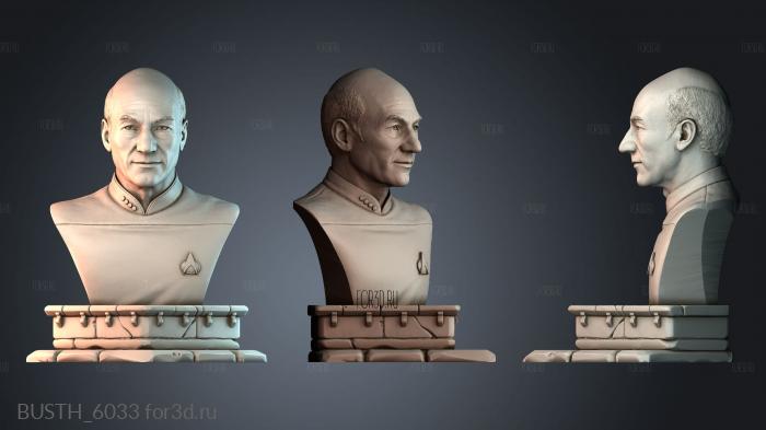 BUSTH_6033 stl model for CNC