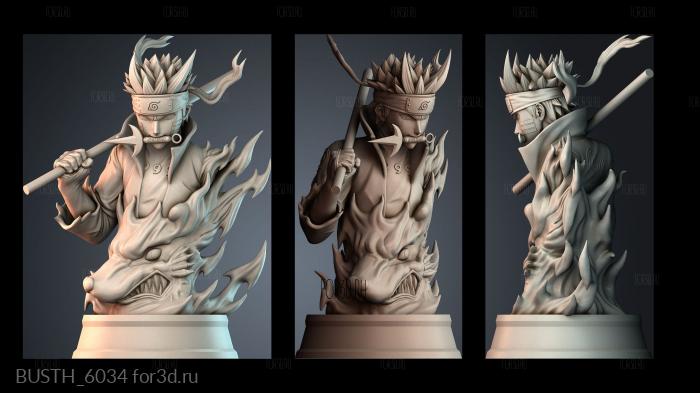 BUSTH_6034 stl model for CNC