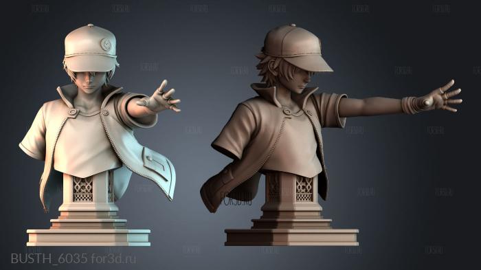 BUSTH_6035 stl model for CNC