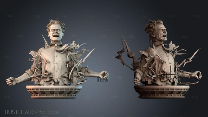 BUSTH_6037 stl model for CNC