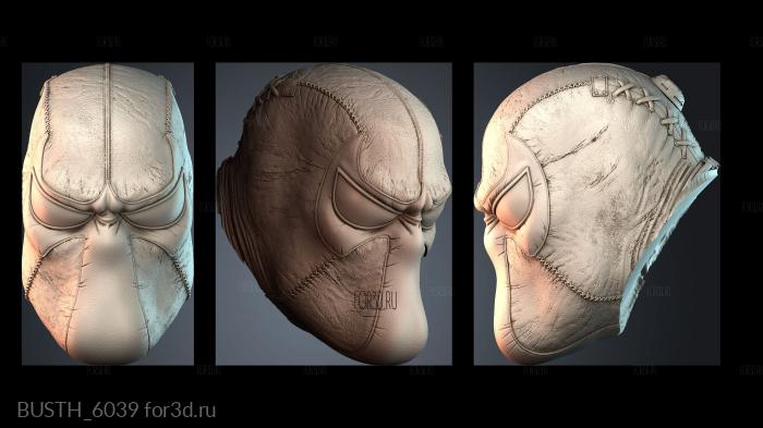 BUSTH_6039 stl model for CNC