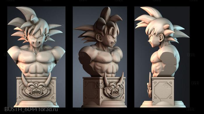 BUSTH_6044 stl model for CNC