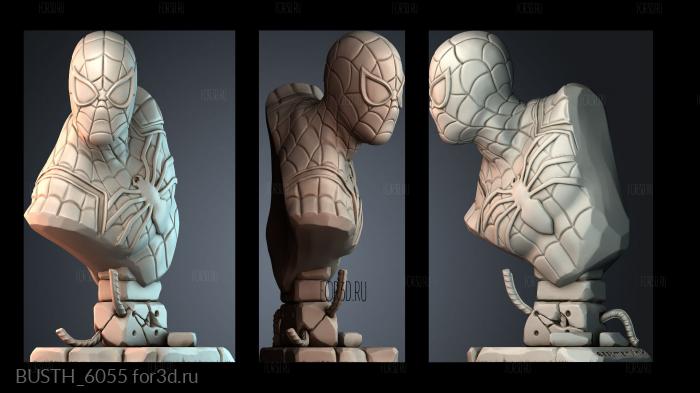 BUSTH_6055 stl model for CNC