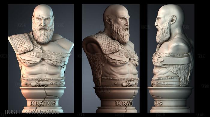 BUSTH_6063 stl model for CNC