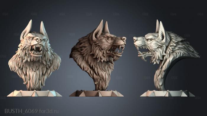 BUSTH_6069 stl model for CNC