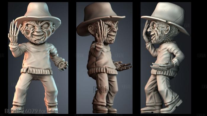 BUSTH_6079 stl model for CNC