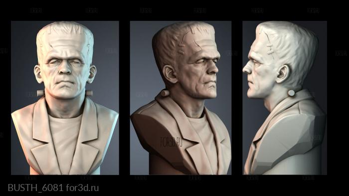 BUSTH_6081 stl model for CNC