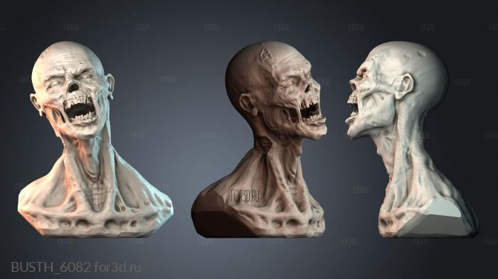 BUSTH_6082 stl model for CNC