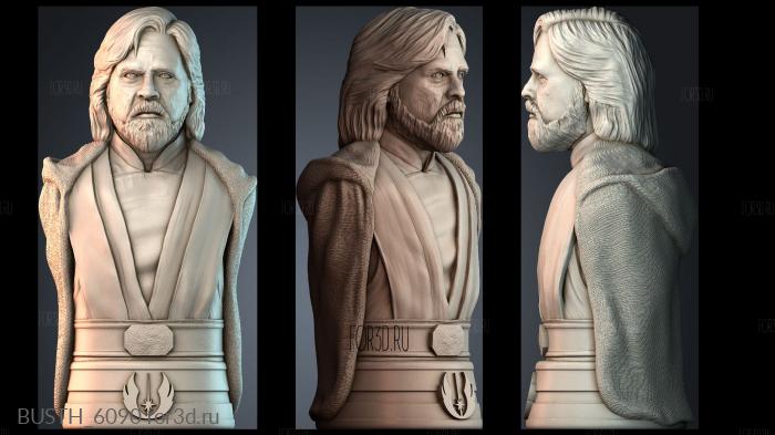 BUSTH_6090 stl model for CNC