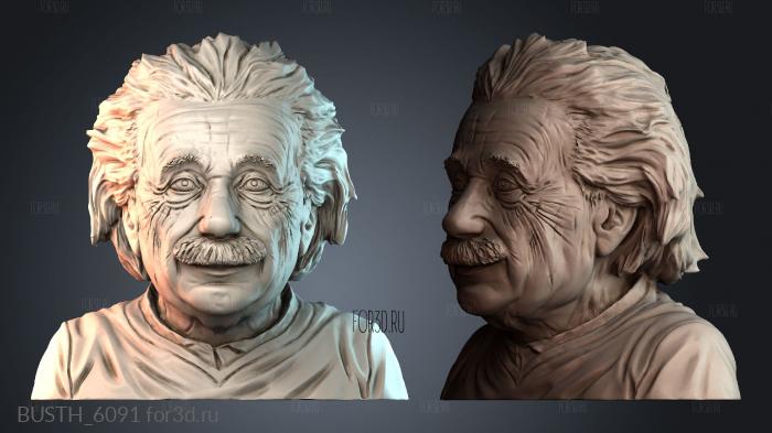 BUSTH_6091 stl model for CNC