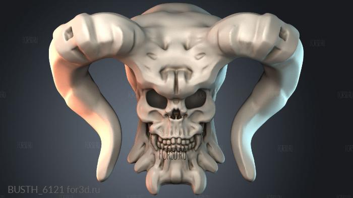 BUSTH_6121 stl model for CNC