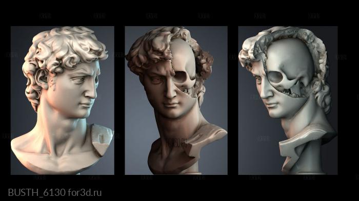 BUSTH_6130 stl model for CNC