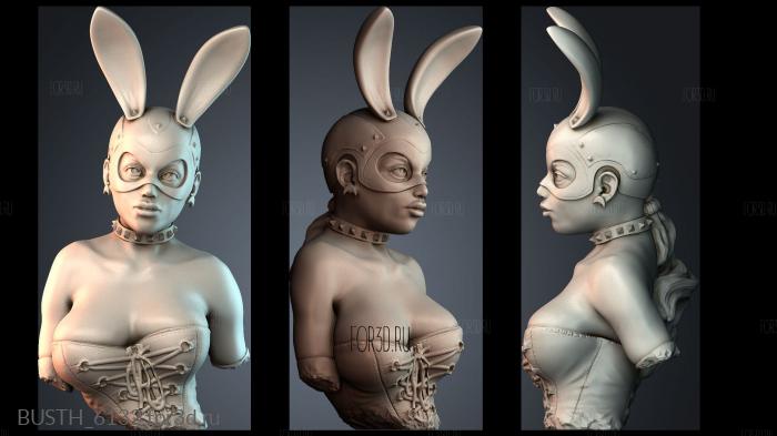 BUSTH_6132 stl model for CNC