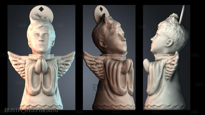 BUSTH_6135 stl model for CNC