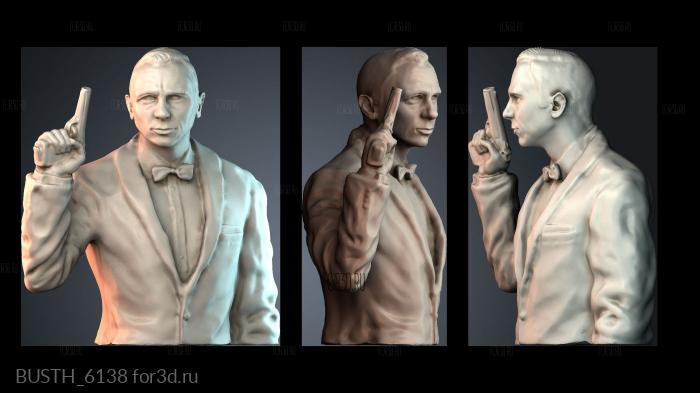 BUSTH_6138 stl model for CNC