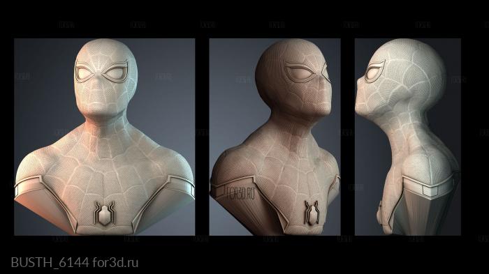 BUSTH_6144 stl model for CNC