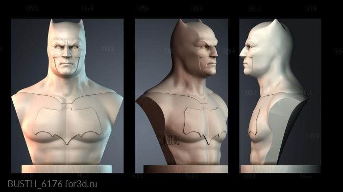 BUSTH_6176 stl model for CNC
