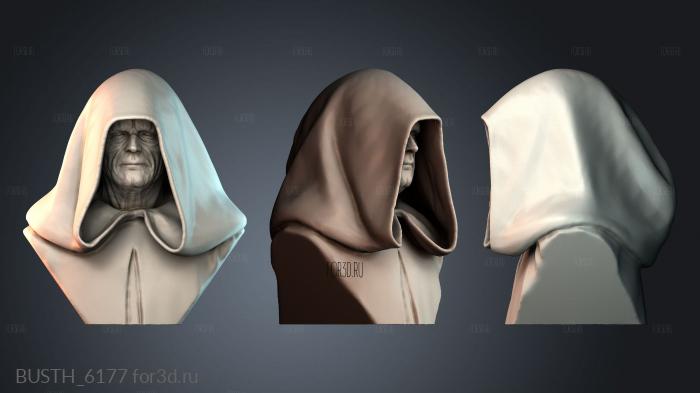 BUSTH_6177 stl model for CNC