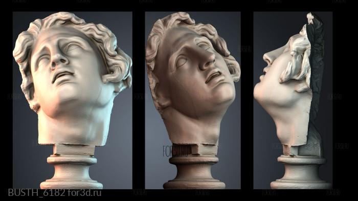 BUSTH_6182 stl model for CNC