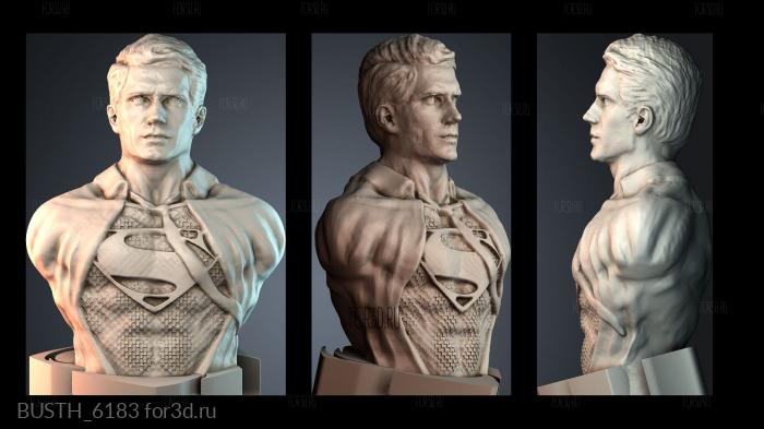 BUSTH_6183 stl model for CNC