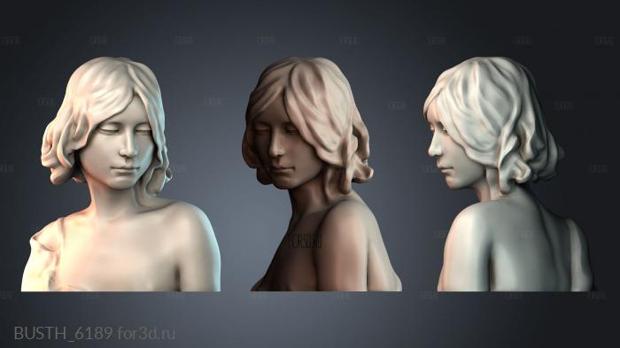 BUSTH_6189 stl model for CNC