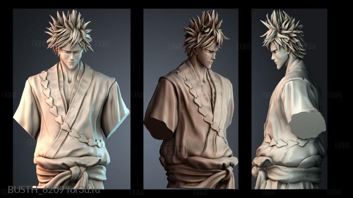 BUSTH_6209 stl model for CNC