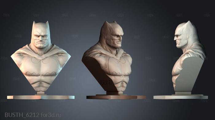 BUSTH_6212 stl model for CNC