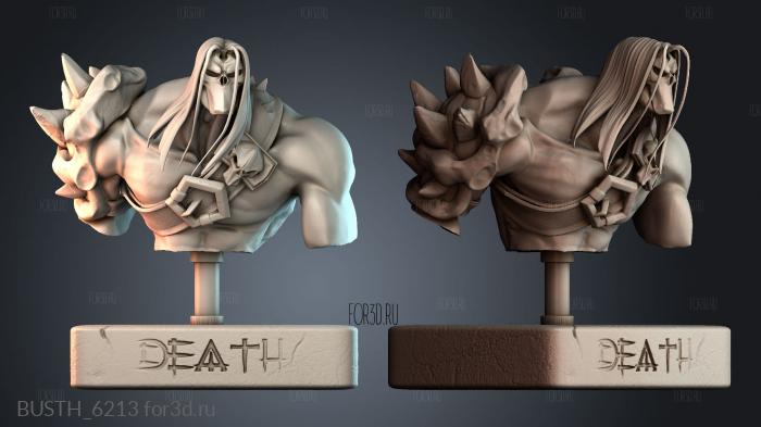 BUSTH_6213 stl model for CNC