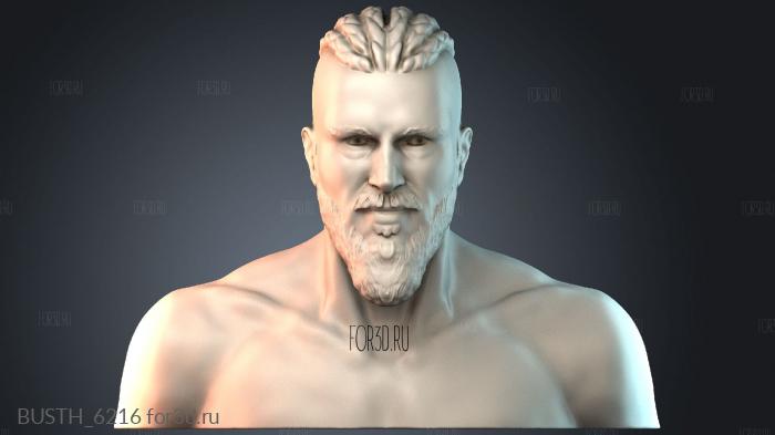 BUSTH_6216 stl model for CNC