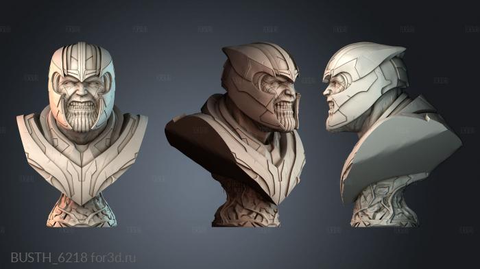 BUSTH_6218 stl model for CNC