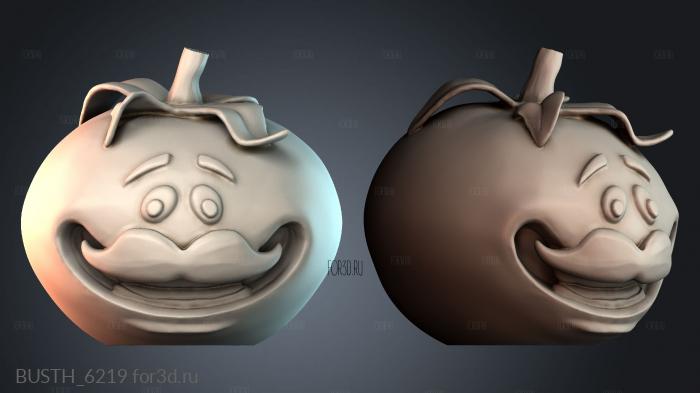 BUSTH_6219 stl model for CNC