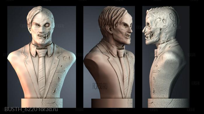 BUSTH_6220 stl model for CNC